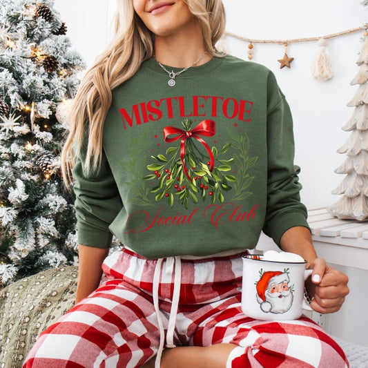 COQUETTE MISTLETOE SOCIAL CLUB - DTF TRANSFER
