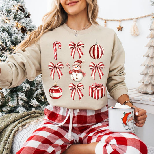 COQUETTE CHRISTMAS COLLAGE - DTF TRANSFER