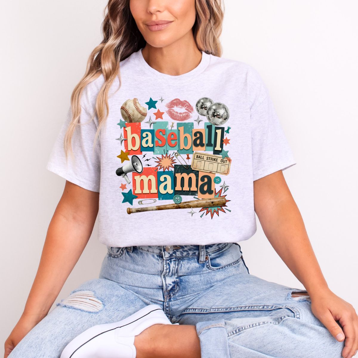 BASEBALL MAMA - DTF TRANSFER