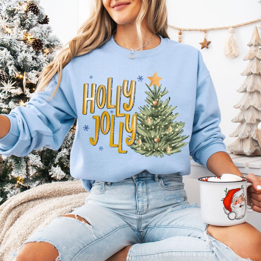 HOLLY JOLLY - DTF TRANSFER