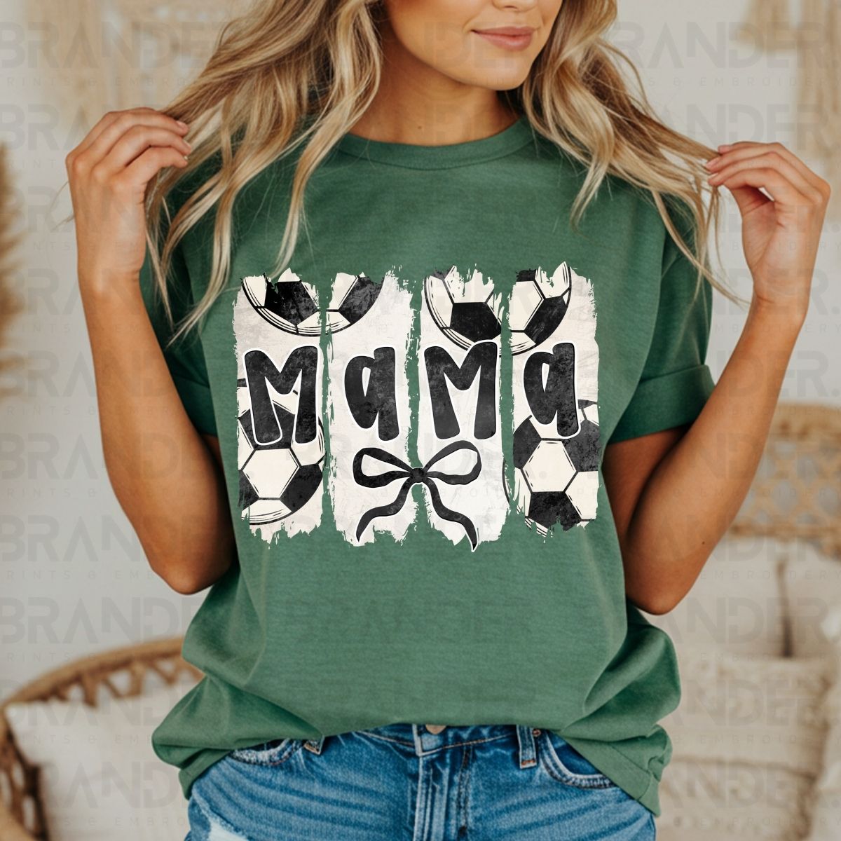 COQUETTE SOCCER MAMA - DTF TRANSFER