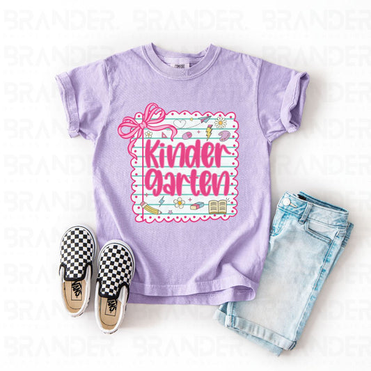 COQUETTE KINDERGARTEN - DTF TRANSFER