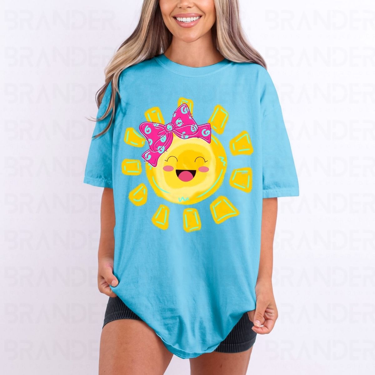 COQUETTE SUNSHINE SMILEY FACE - DTF TRANSFER