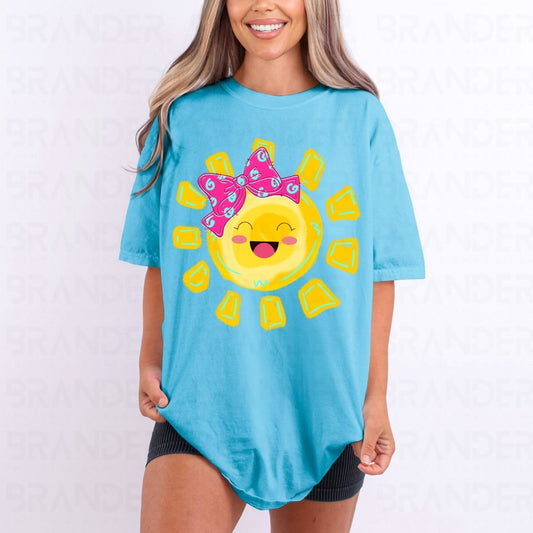 COQUETTE SUNSHINE SMILEY FACE - DTF TRANSFER