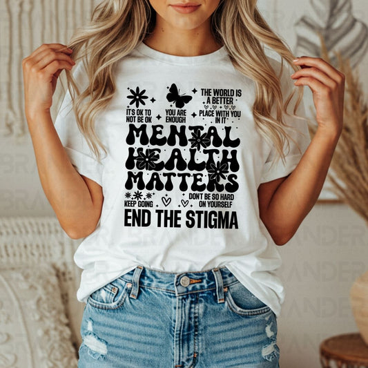 MENTAL HEALTH MATTERS - DTF TRANSFER
