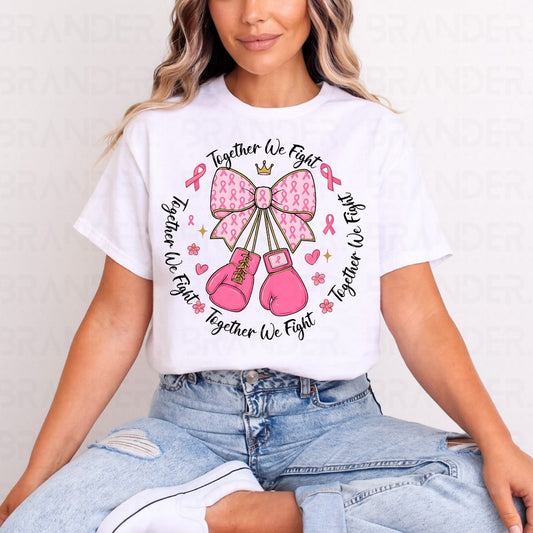 COQUETTE TOGETHER WE FIGHT - DTF TRANSFER