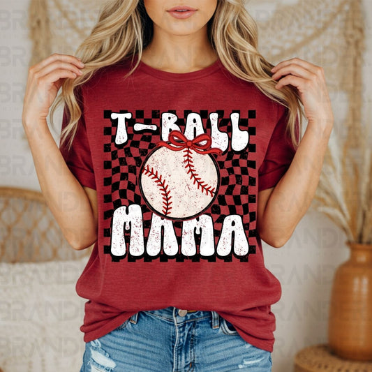 COQUETTE T-BALL MAMA - DTF TRANSFER