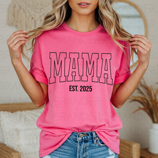 MAMA EST 2025 - DTF TRANSFER