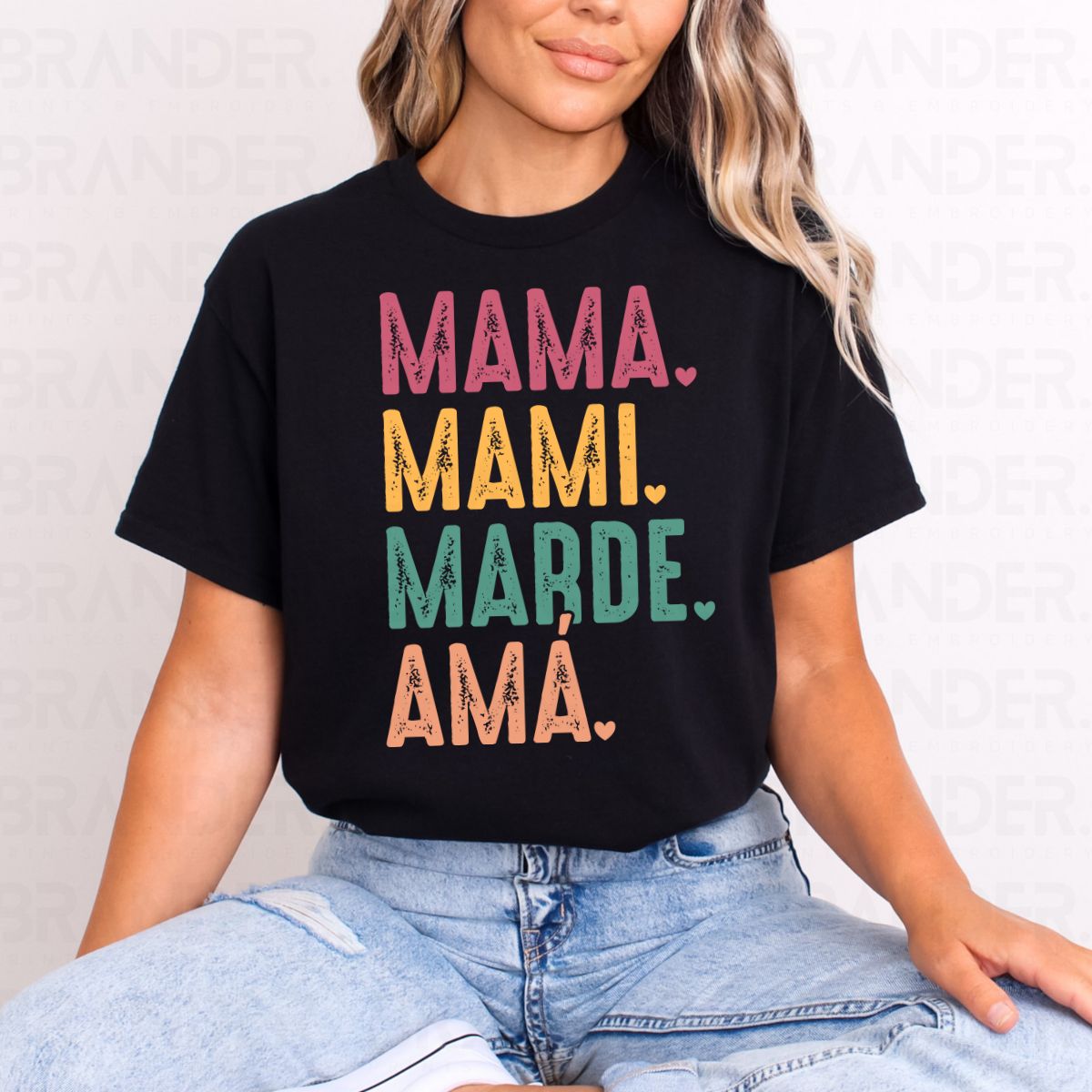 MAMA MAMI MADRE AMA - DTF TRANSFER