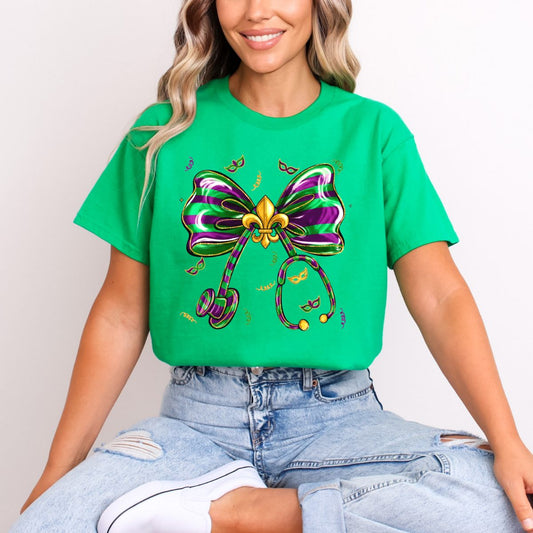COQUETTE MARDI GRAS STETHOSCOPE - DTF TRANSFER