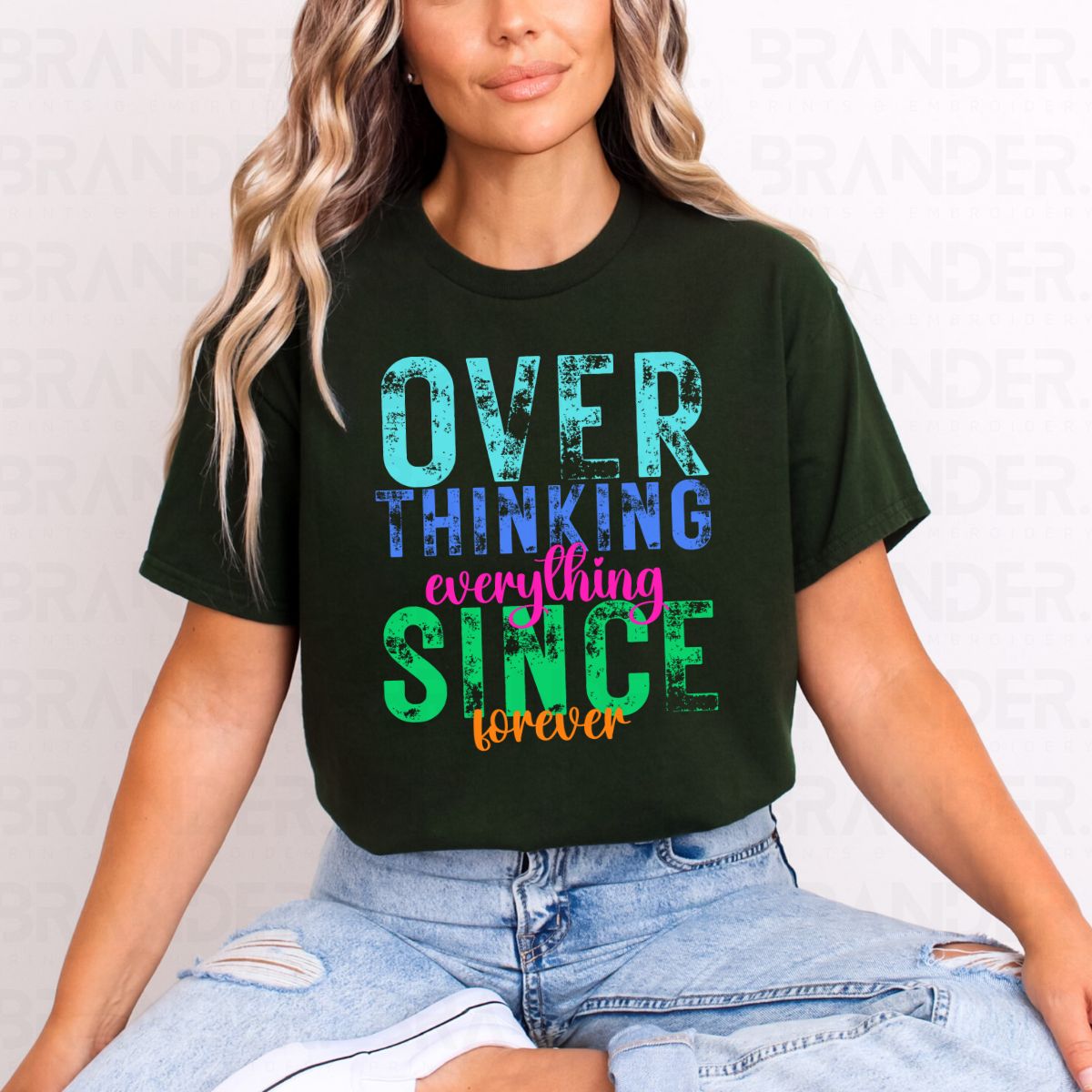 OVERTHINKING EVERYTHING SINCE FOREVER - COMPLETED TEE