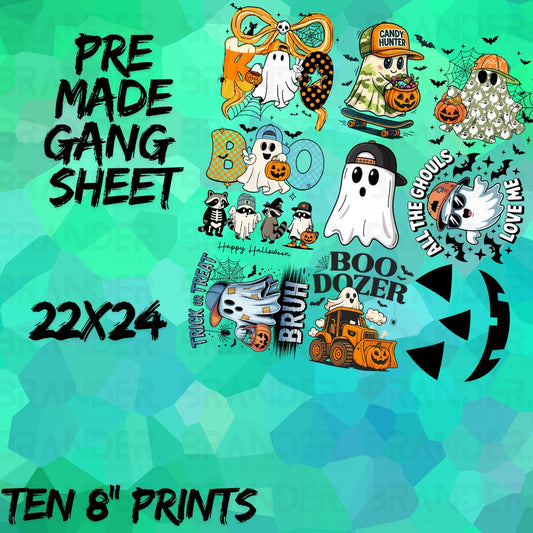 HALLOWEEN BOY - 22X24 - PREMADE GANG SHEET