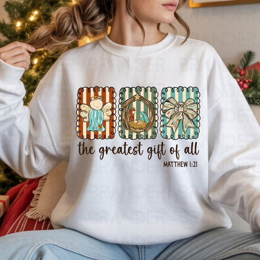 COQUETTE THE GREATEST GIFT OF ALL - DTF TRANSFER