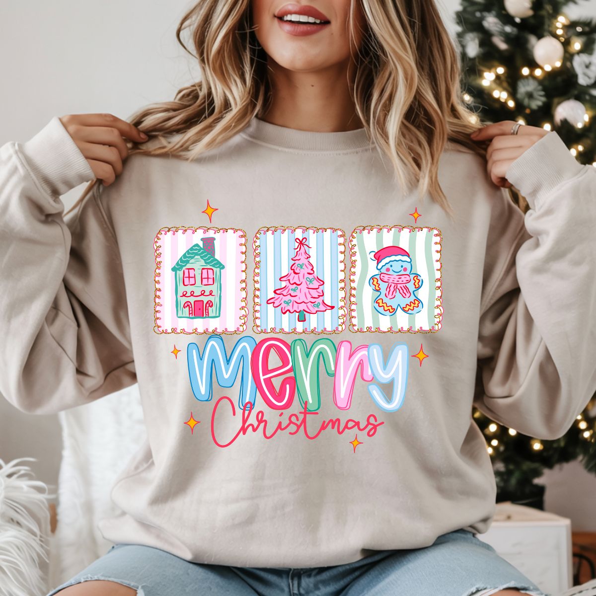 COQUETTE MERRY CHRISTMAS - DTF TRANSFER