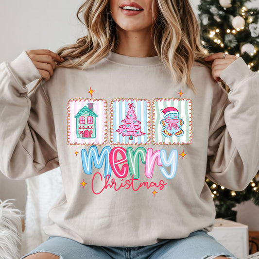 COQUETTE MERRY CHRISTMAS - DTF TRANSFER