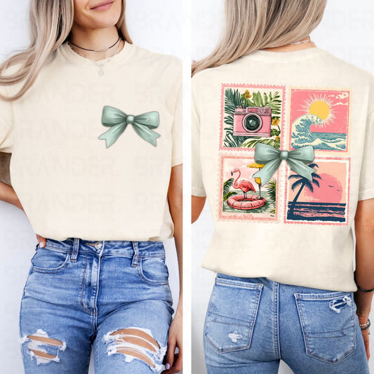 COQUETTE SUMMER MEMORIES - FRONT+BACK - DTF TRANSFER