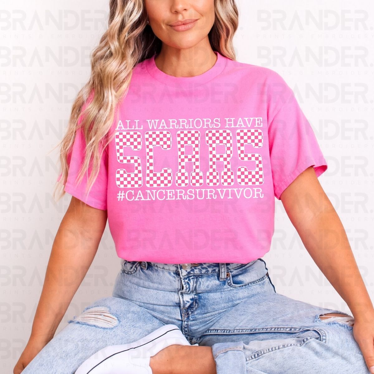 ALL WARRIORS HAVE SCARS - DTF TRANSFER