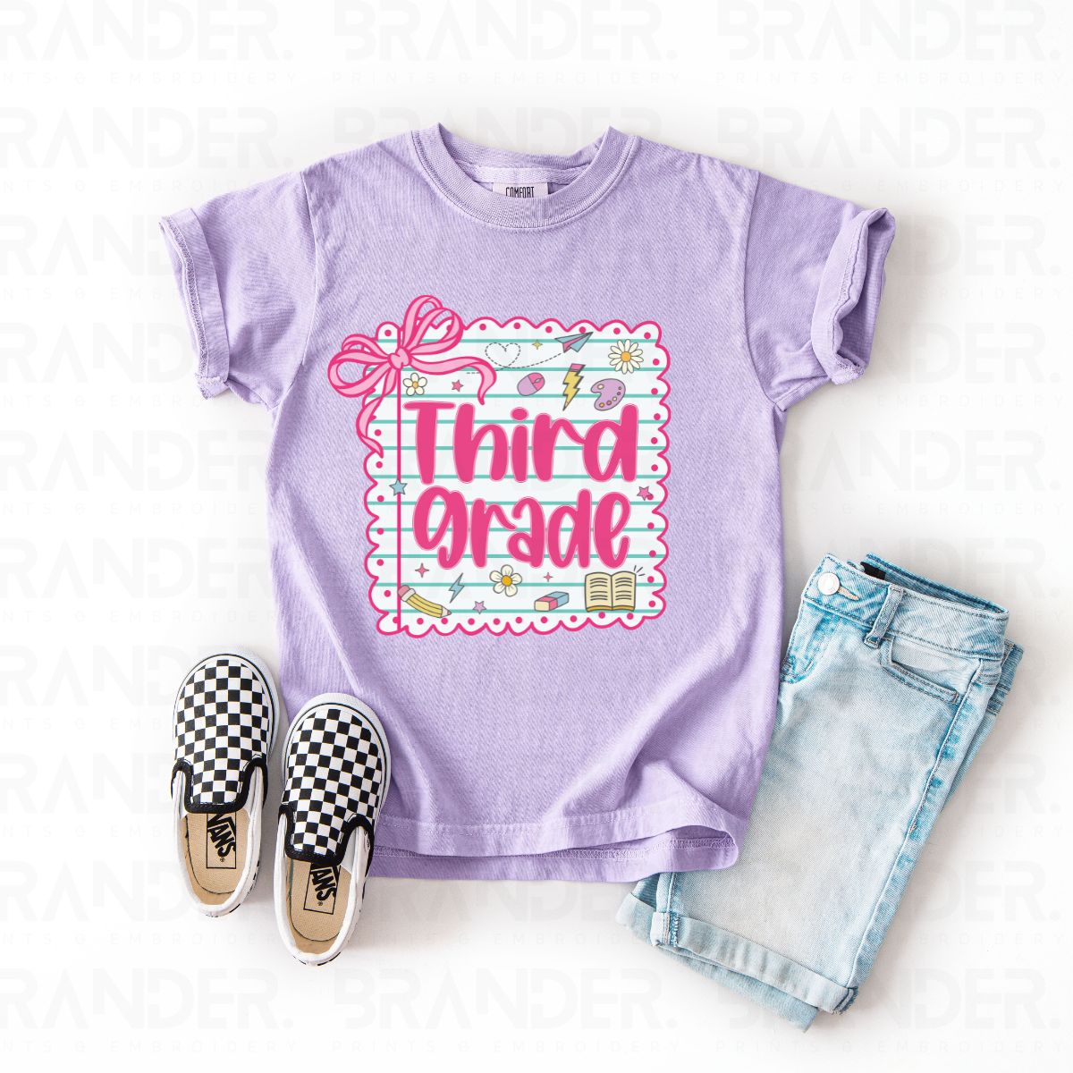 COQUETTE THIRD GRADE - DTF TRANSFER