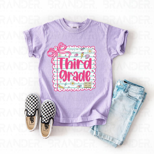 COQUETTE THIRD GRADE - DTF TRANSFER