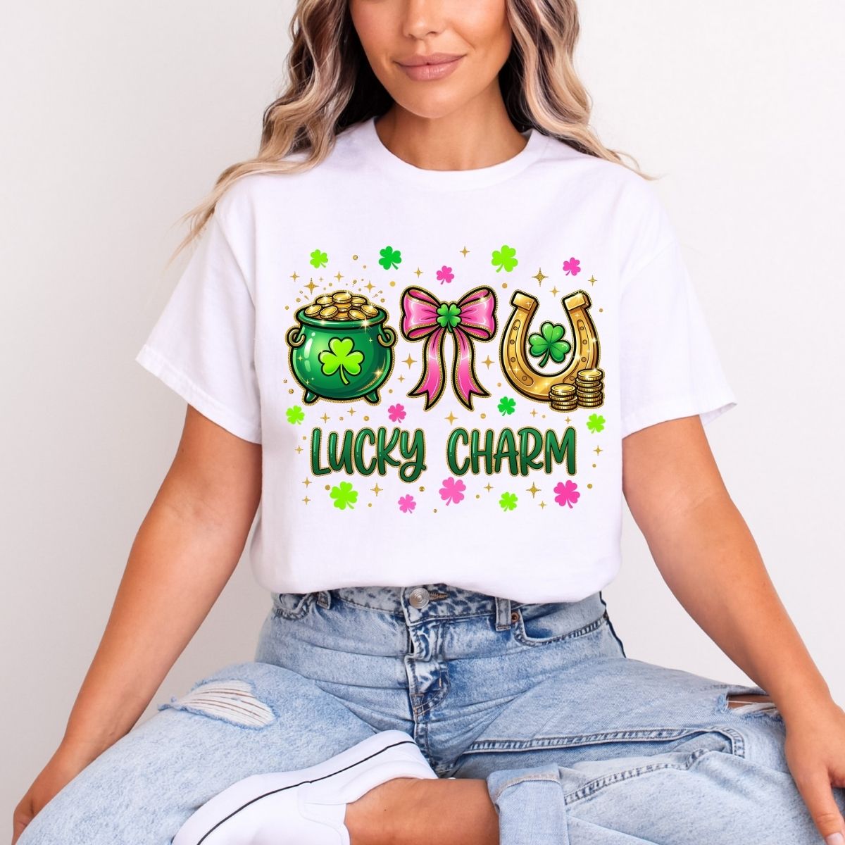 COQUETTE LUCKY CHARM - DTF TRANSFER