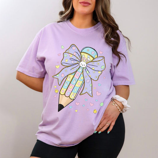 COQUETTE EASTER PENCIL - DTF TRANSFER