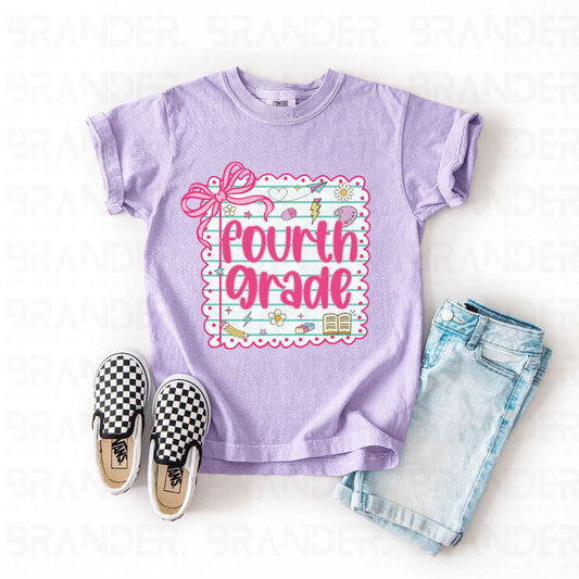 COQUETTE FOURTH GRADE - DTF TRANSFER