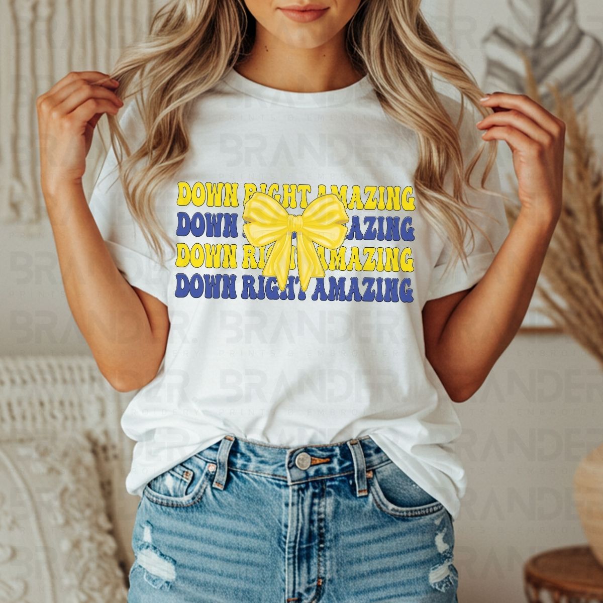 DOWN SYNDROME AMAZING - DTF TRANSFER