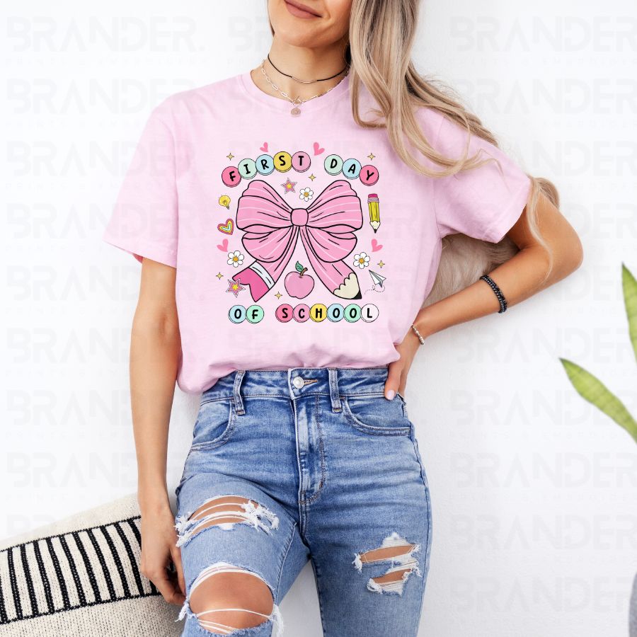 COQUETTE FIRST DAY OF SCHOOL - DTF TRANSFER