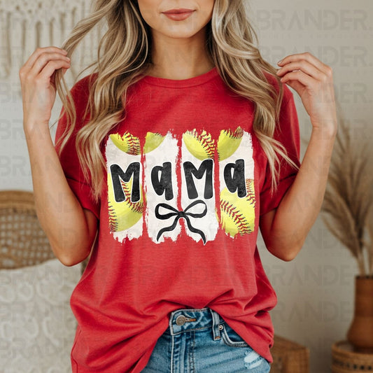 COQUETTE SOFTBALL MAMA - DTF TRANSFER