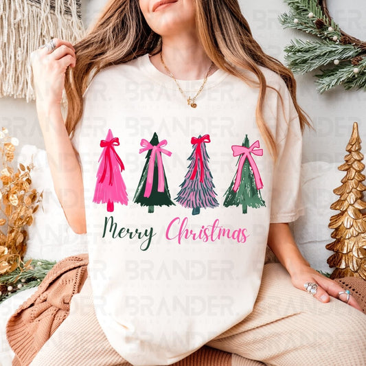 COQUETTE MERRY CHRISTMAS - DTF TRANSFER