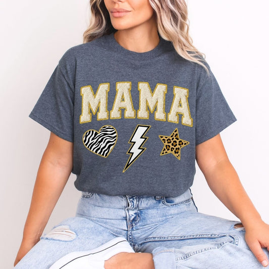 MAMA *FAUX EMBROIDERY* - DTF TRANSFER