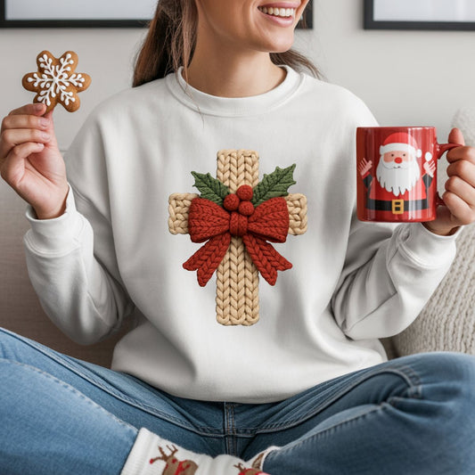 COQUETTE CROSS *FAUX YARN* - DTF TRANSFER