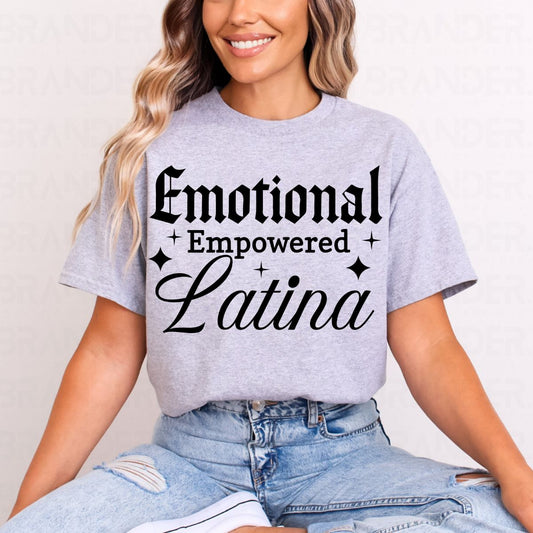 EMOTIONAL EMPOWERED LATINA - DTF TRANSFER