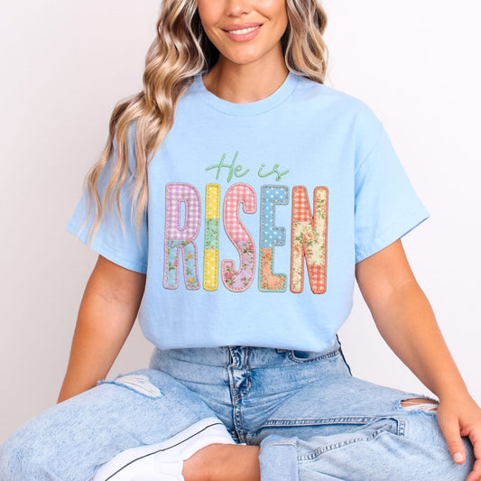 HE IS RISEN - DTF TRANSFER