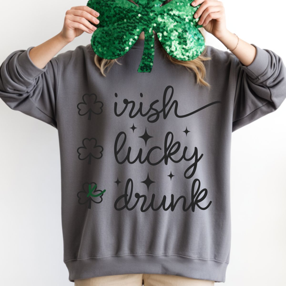 IRISH LUCKY DRUNK - DTF TRANSFER