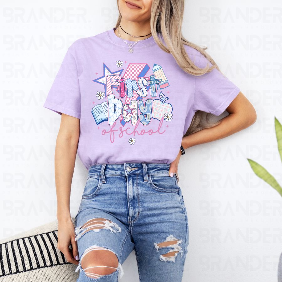 COQUETTE FIRST DAY OF SCHOOL - DTF TRANSFER