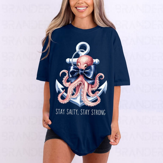 COQUETTE STAY SALTY,STAY STRONG - DTF TRANSFER