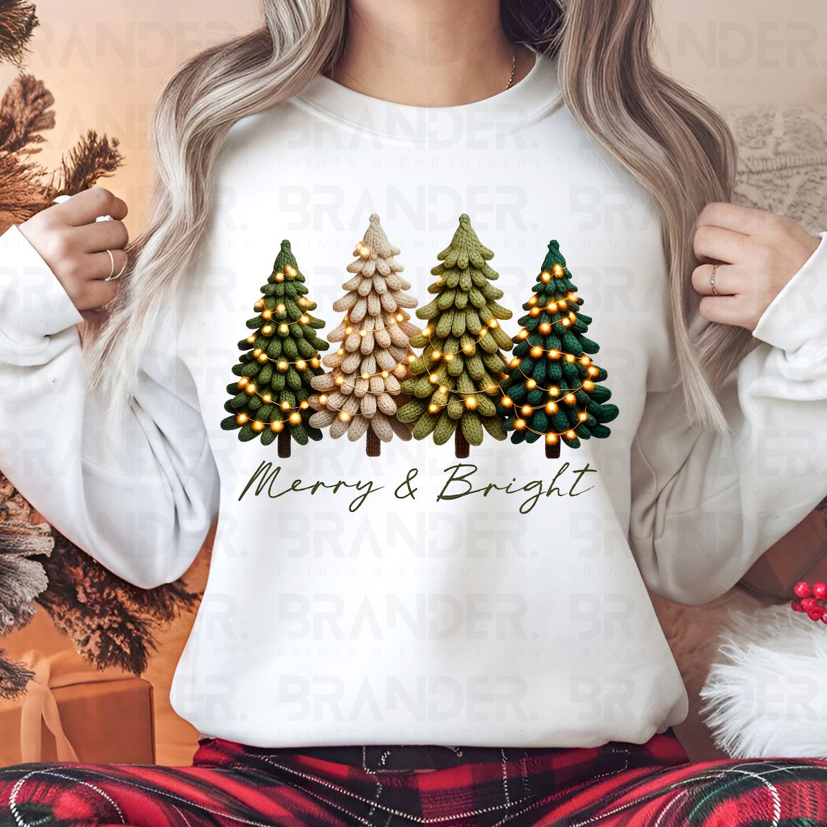 MERRY & BRIGHT - DTF TRANSFER