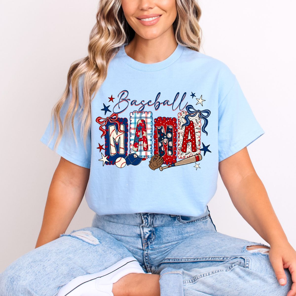 COQUETTE BASEBALL MAMA - DTF TRANSFER