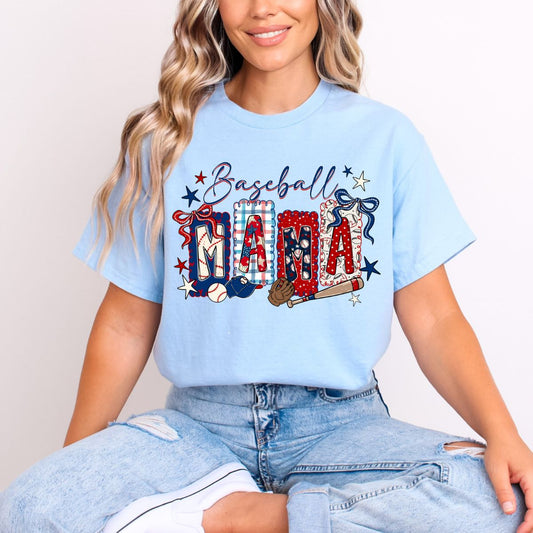 COQUETTE BASEBALL MAMA - DTF TRANSFER