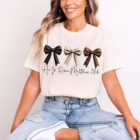 COQUETTE HE IS RISEN - DTF TRANSFER