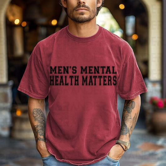 MEN'S MENTAL HEALTH MATTERS - DTF TRANSFER