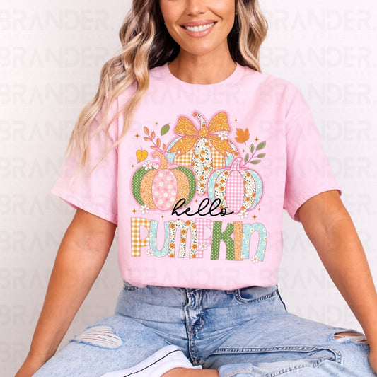 COQUETTE HELLO PUMPKIN - DTF TRANSFER