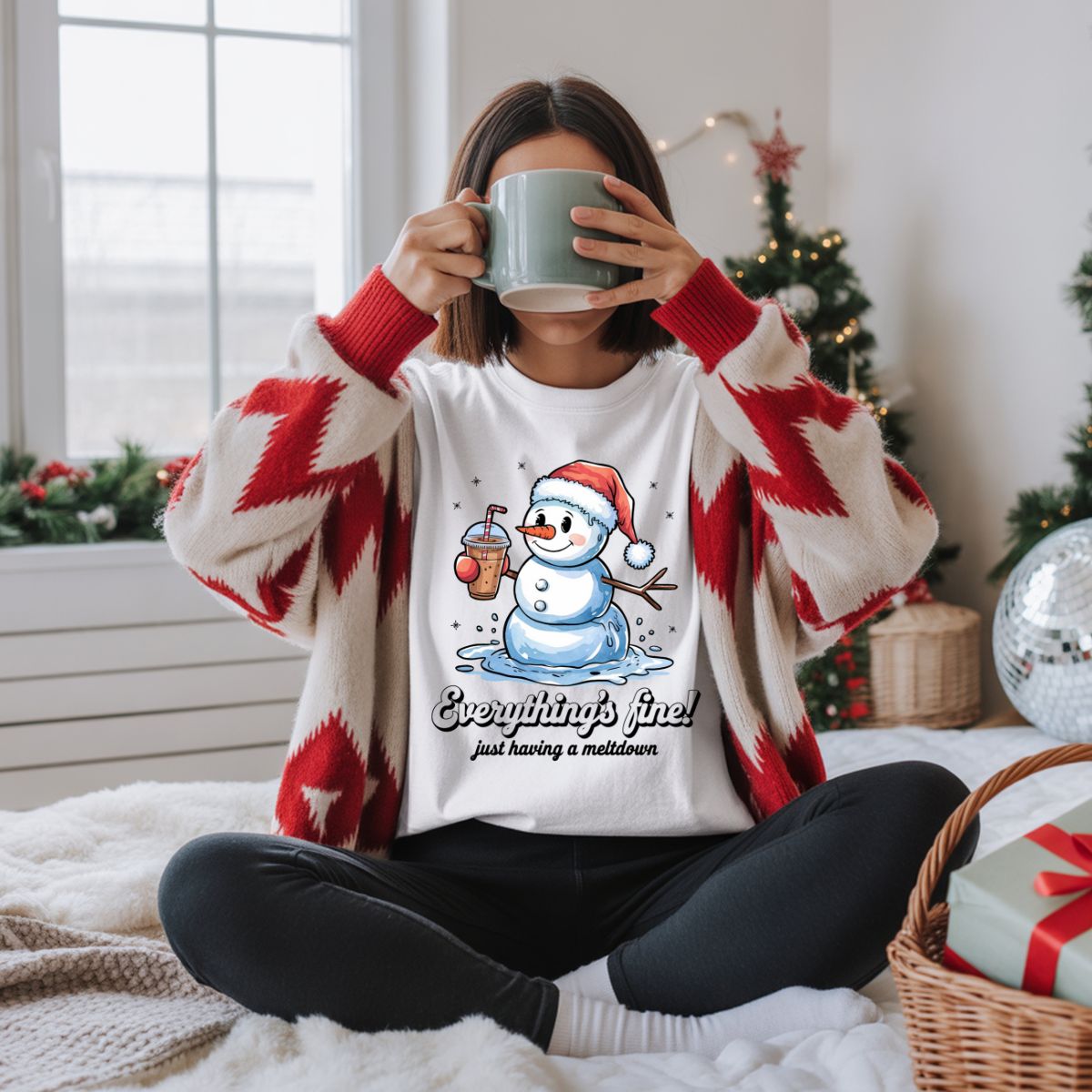 EVERYTHING'S FINE! JUST HAVING A MELTDOWN - DTF TRANSFER