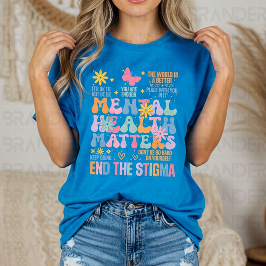 MENTAL HEALTH MATTERS - DTF TRANSFER
