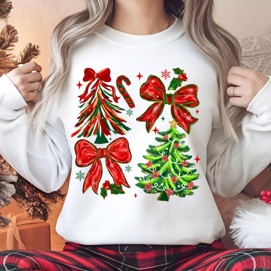 COQUETTE CHRISTMAS DOODLE - DTF TRANSFER