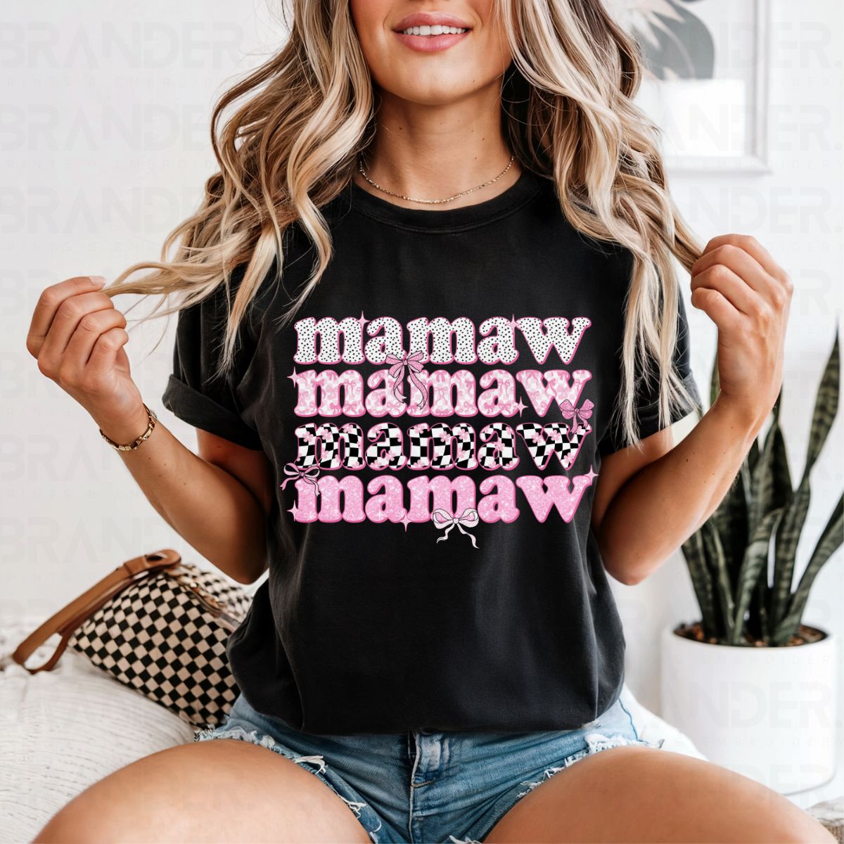 COQUETTE MAMAW - COMPLETED TEE