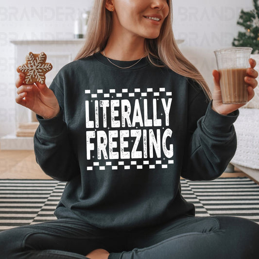 LITERALLY FREEZING - COMPLETED TEE