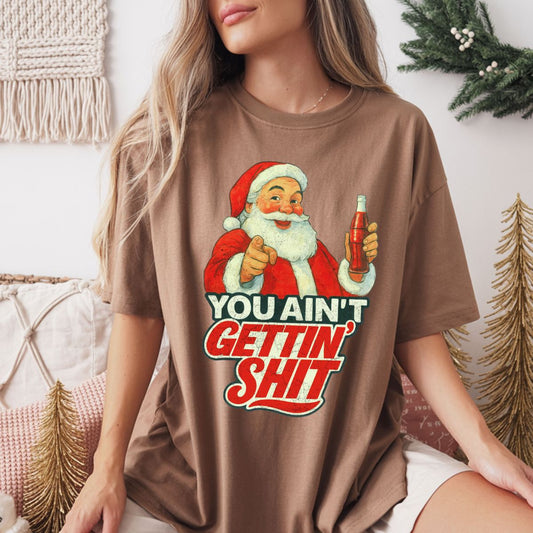 YOU AIN'T GETTIN' SHIT - DTF TRANSFER