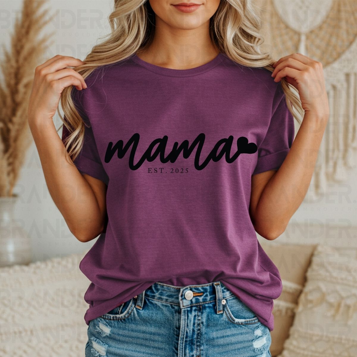 MAMA EST 2025 - DTF TRANSFER